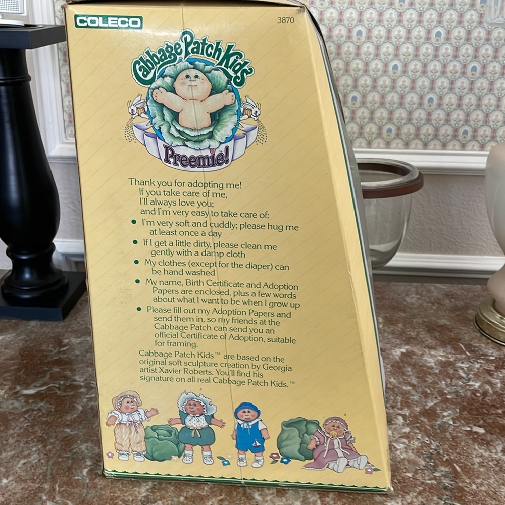 RARE FIND***Vintage Premie Cabbage Patch Doll 1984. - Picture 11 of 12
